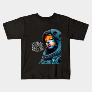 The AI era has begun. Kids T-Shirt